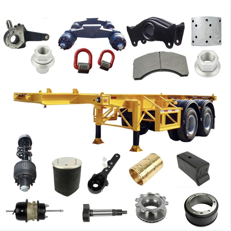 Trailer Parts Axles Spare Parts Accessories