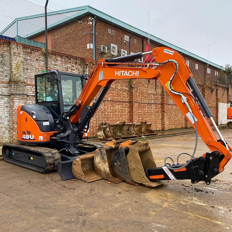 ໃຊ້ Jcb Backhoe Excavator Loader 3CX